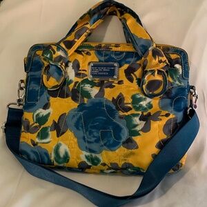 Marc Jacobs "Workwear" Blue Rose Bag